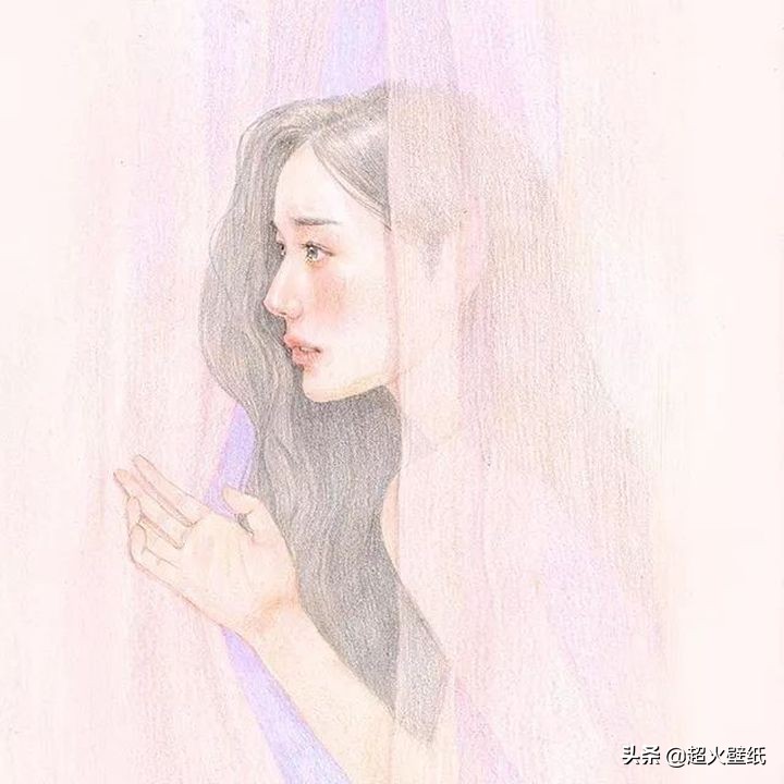 韩国高颜值小姐姐学了6年的绘画,却治愈了全网18万粉丝