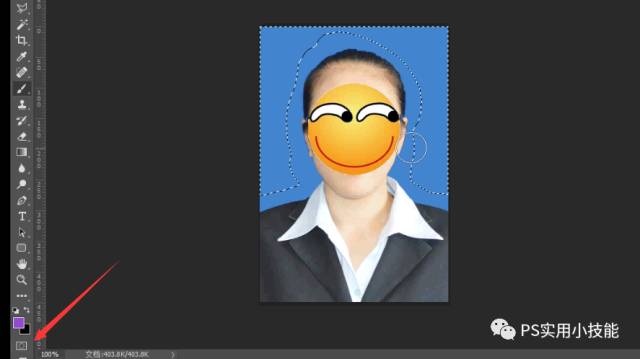 怎么给证件照换背景图,证件照背景图怎么换成渐变蓝