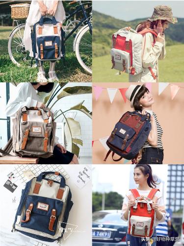 高颜值小众双肩包大容量结实耐用,小众风格双肩包必备款式