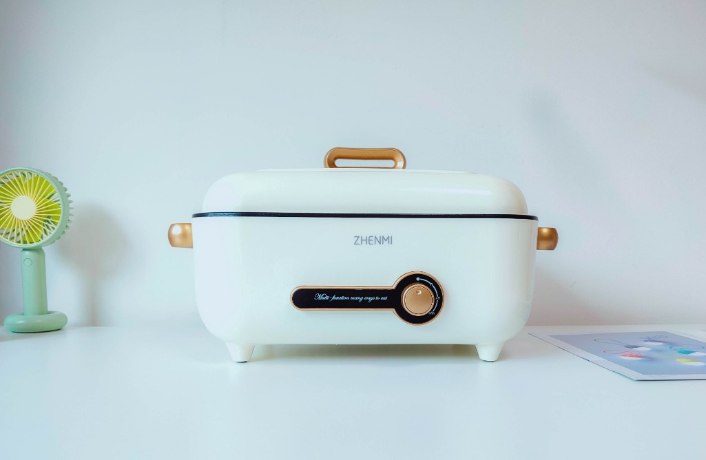 冬日里男欢女爱神器,臻米多功能电火锅评测:可煎可蒸可煮