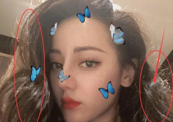 迪丽热巴上线自拍照,迪丽热巴浓颜系怼脸拍