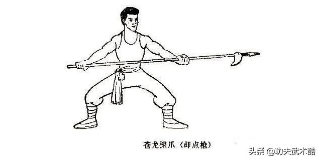 杨家枪三十六式演练,四大名枪杨家枪