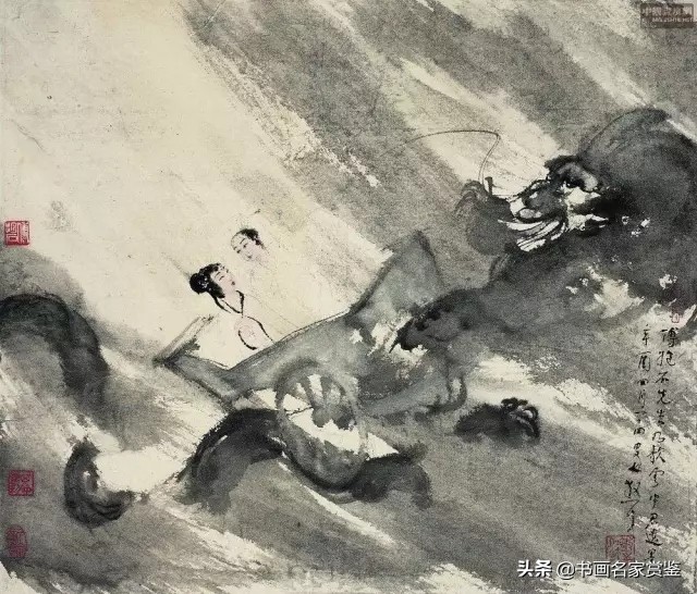 傅抱石的十大绘画长卷,中国画画家傅抱石代表作