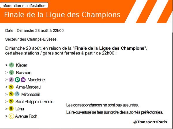 3000警察保卫香街，17个地铁站关闭！欧冠决赛变“新冠狂欢”？