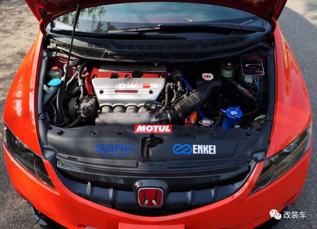 八代本田思域改k20过程,八代思域r20改装案例