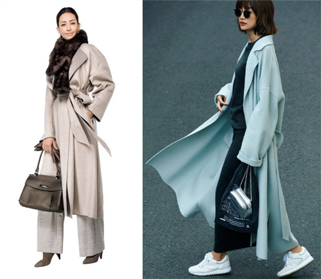 满大街长大衣搭配,长大衣如何穿搭