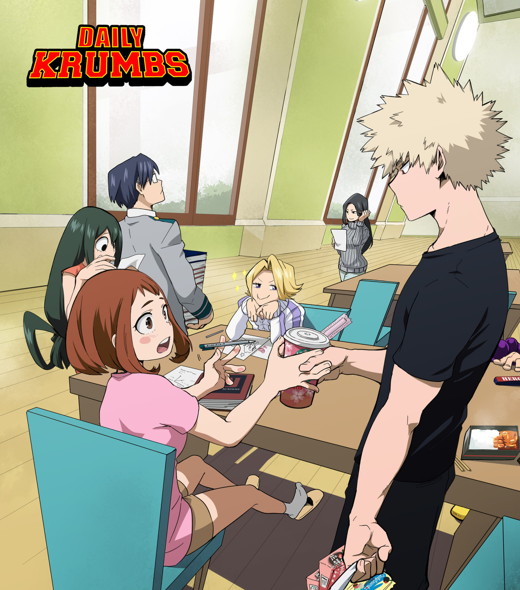 原来“胜茶”也这么甜！外国大神画风太像官方，心疼绿谷一秒