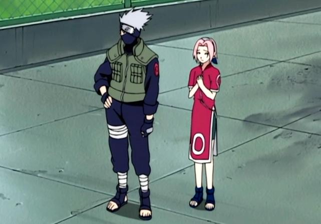 卡卡西救下伊鲁卡,卡卡西在小樱身上贴起爆符