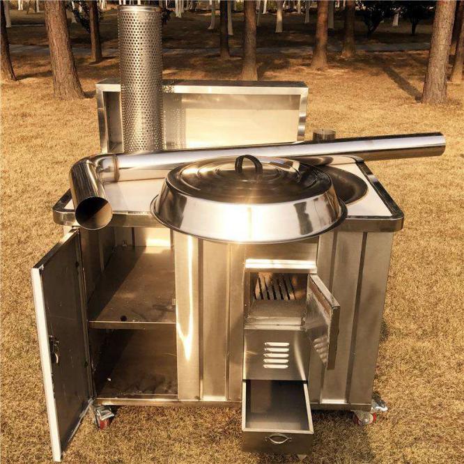 农村厨房砖砌灶台全过程,农村用砖做的新式灶台