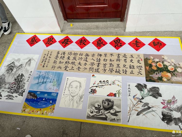 红领巾心向党我和祖国共成长绘画,红领巾心向党我在国旗下成长绘画