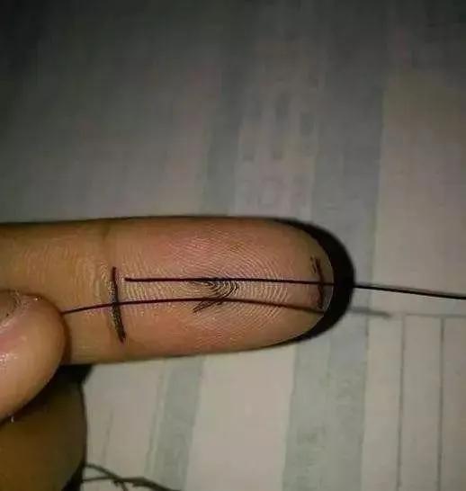 主线子线gt结绑法图解,绑子线到8字环防缠绕图解