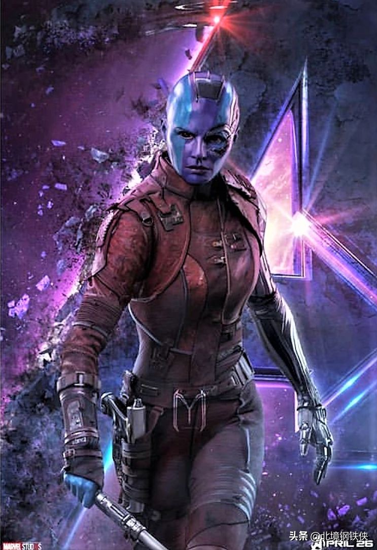 凯伦吉兰复仇者联盟,星云扮演者凯伦·吉兰怎么那么胖