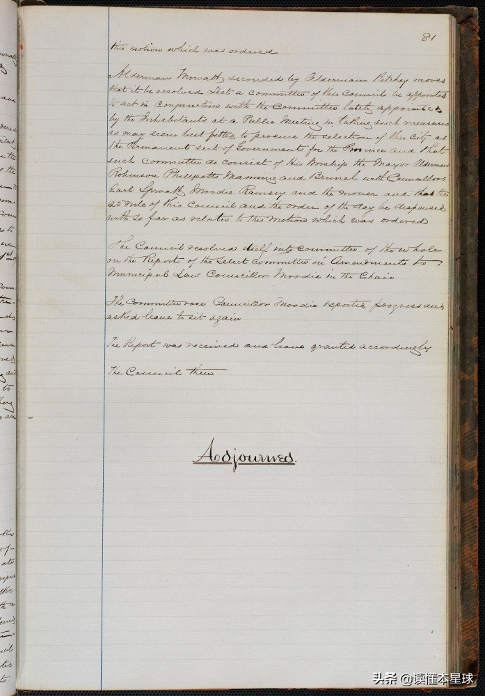 加拿大的首都渥太华是谁定的,加拿大首都什么时候搬到渥太华的