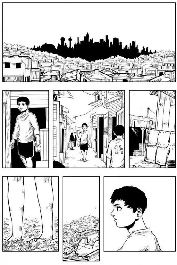 沙雕足球漫画,足球漫画版