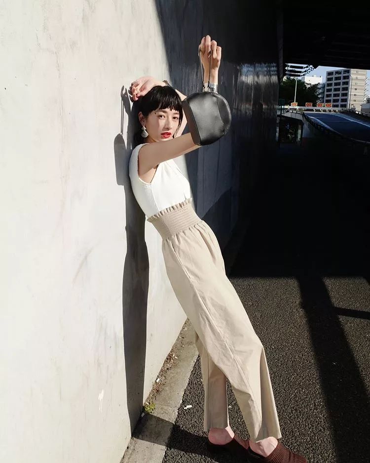 这几位日本模特的小心机！让圆脸、宽额女孩也能驾驭眉上刘海造型