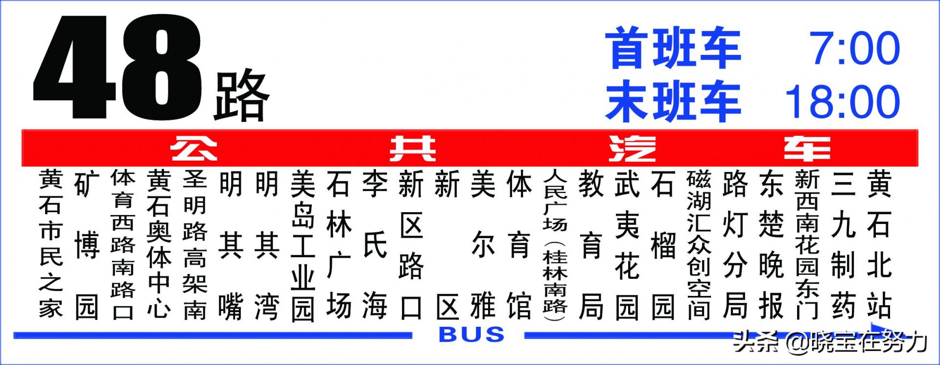 黄石公交线路一览表,黄石公交线路2022