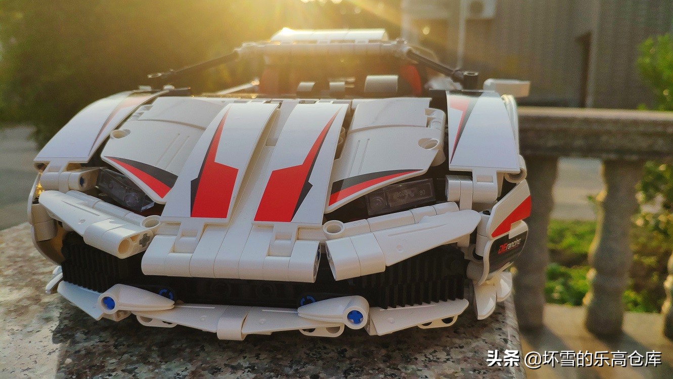 双鹰兰博基尼积木测评,积木跑车兰博基尼测评