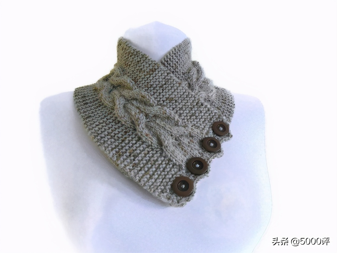 护颈椎小围巾编织,给颈椎一个完美的呵护