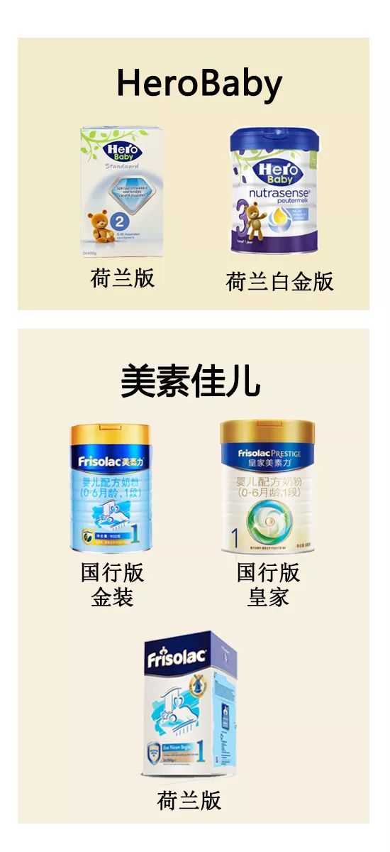 美素佳儿奶粉全面评测,herobaby美素佳儿对比测评