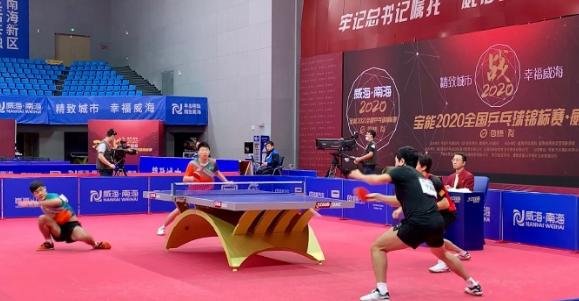 国乒男双险胜,国乒全线晋级樊振东王楚钦险胜