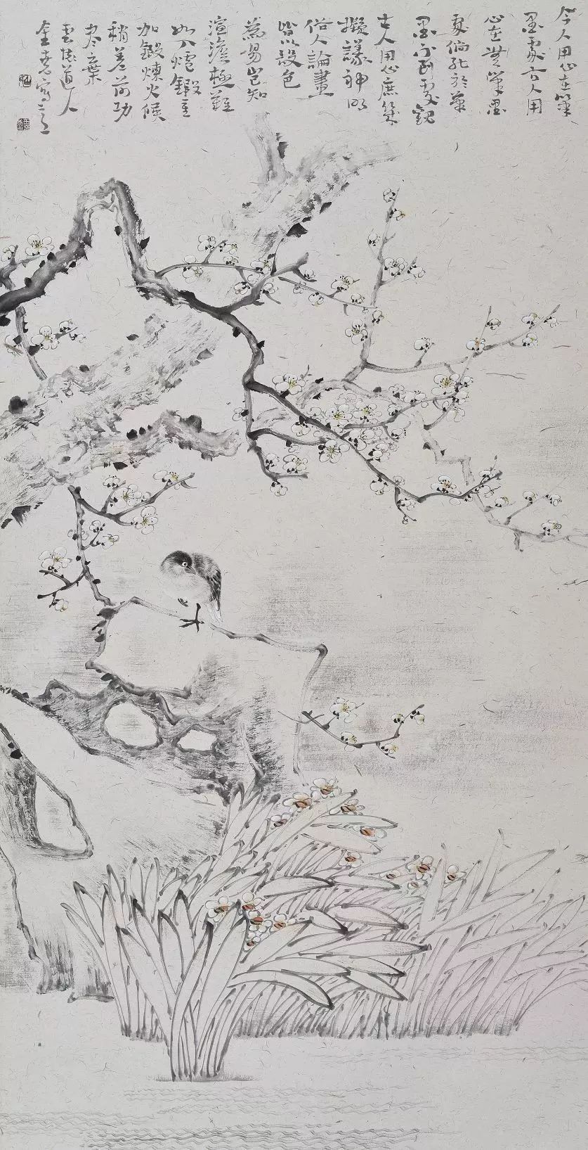 素朴的一花一草、精巧的一鸟一雀