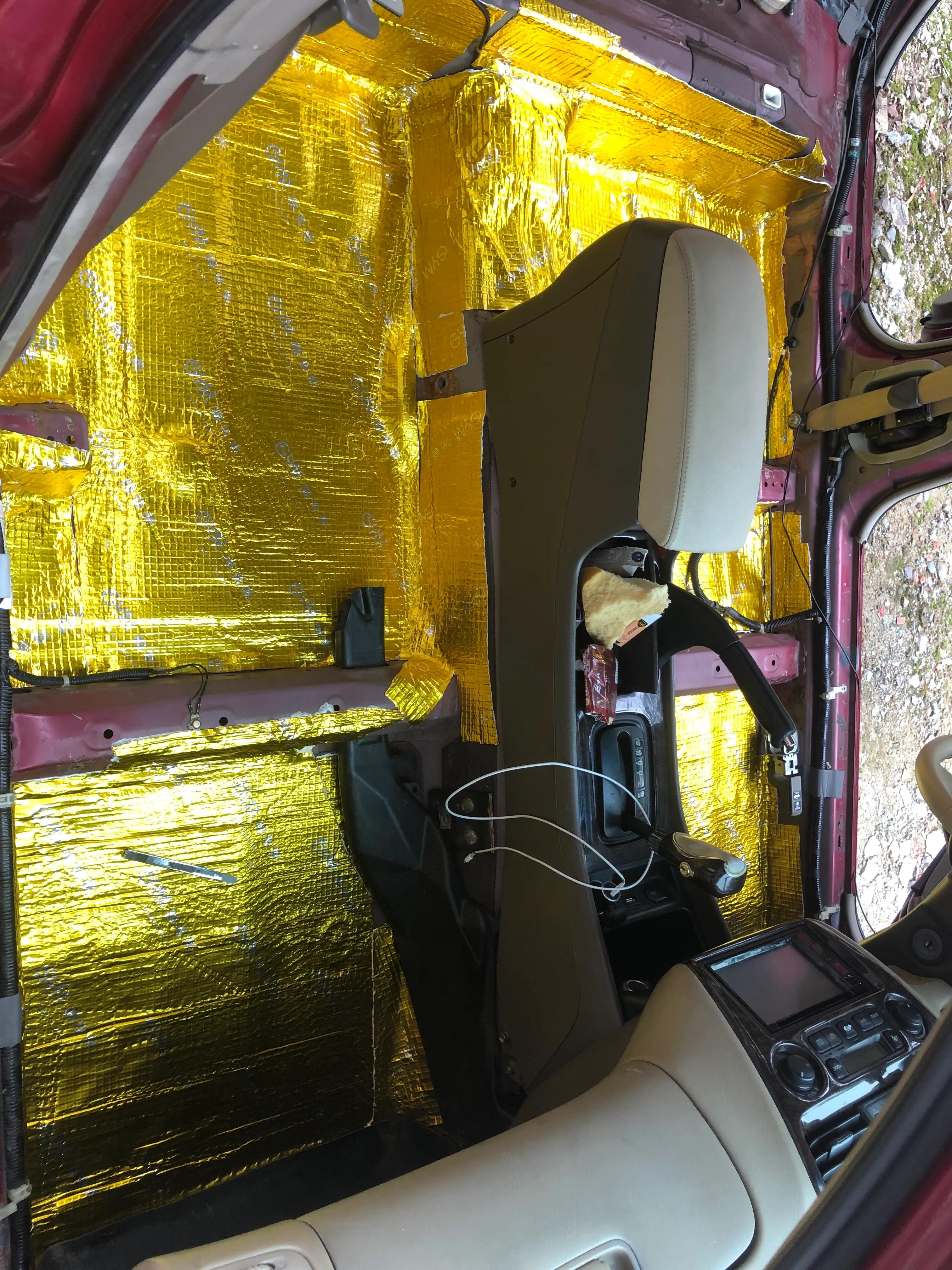 汽车改双层隔音玻璃,汽车车门隔音教程全过程