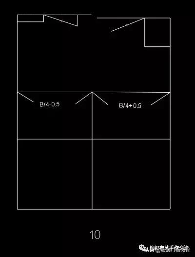 纸样衣服的裁剪方法,服装纸样自学教程大全图解