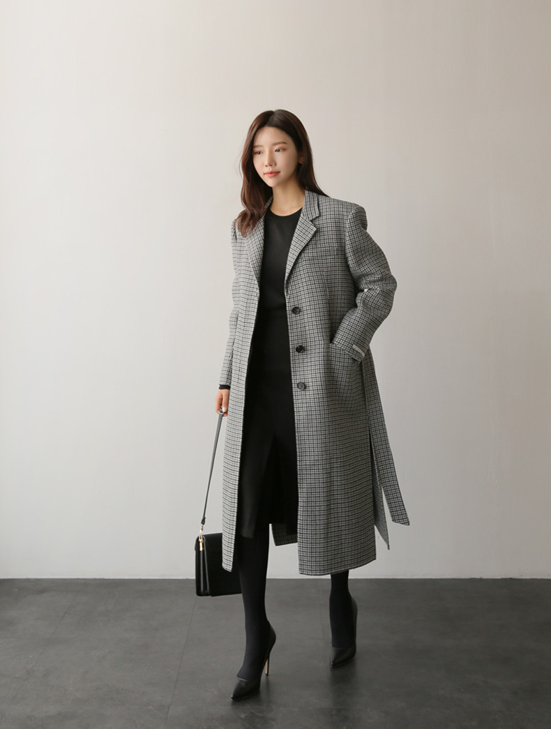 白领穿搭女冬季搭配,精致干练的秋冬季通勤穿搭示范