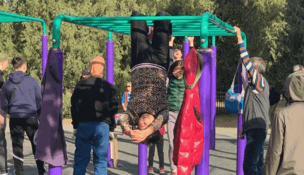 抖音老人徒手健身,抖音健身三大项入门标准