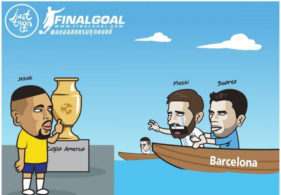 国外也有段子手：桑巴铁粉马特奥，人生赢家阿利松