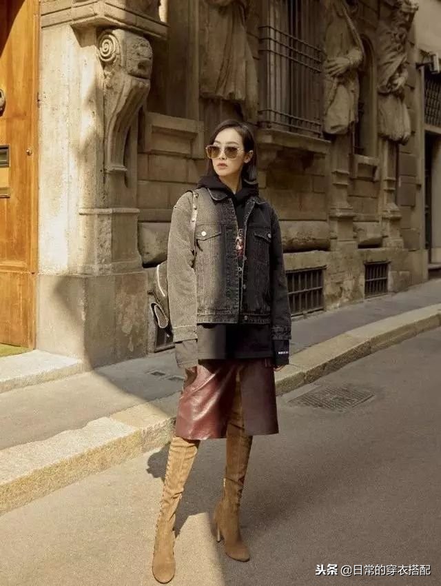 来看机场女王杨幂穿搭,杨幂穿搭机场秀