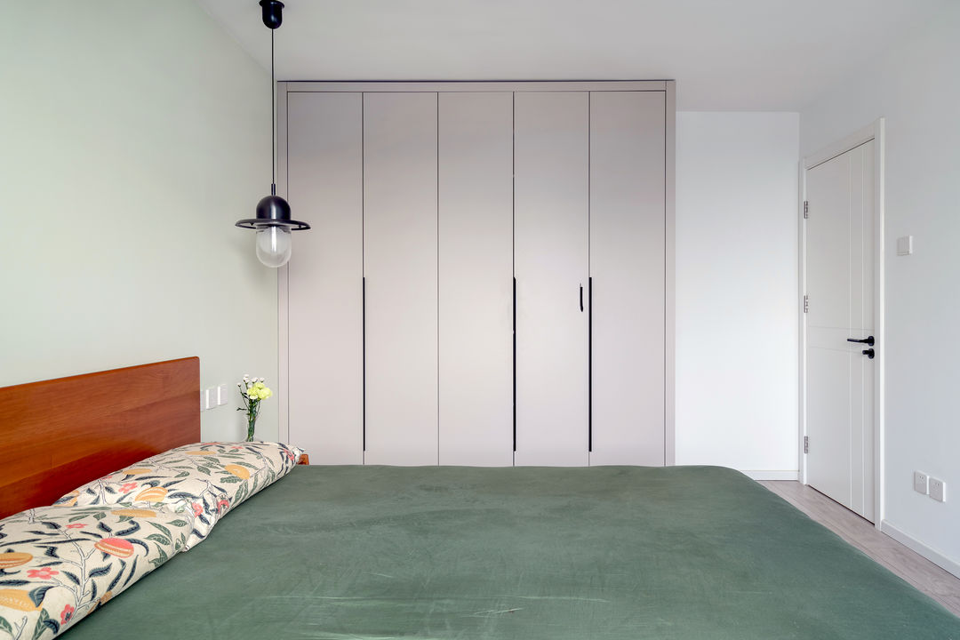 这对夫妻有远见!拉平吊顶简化造型,全屋简约风格,完工太舒服了