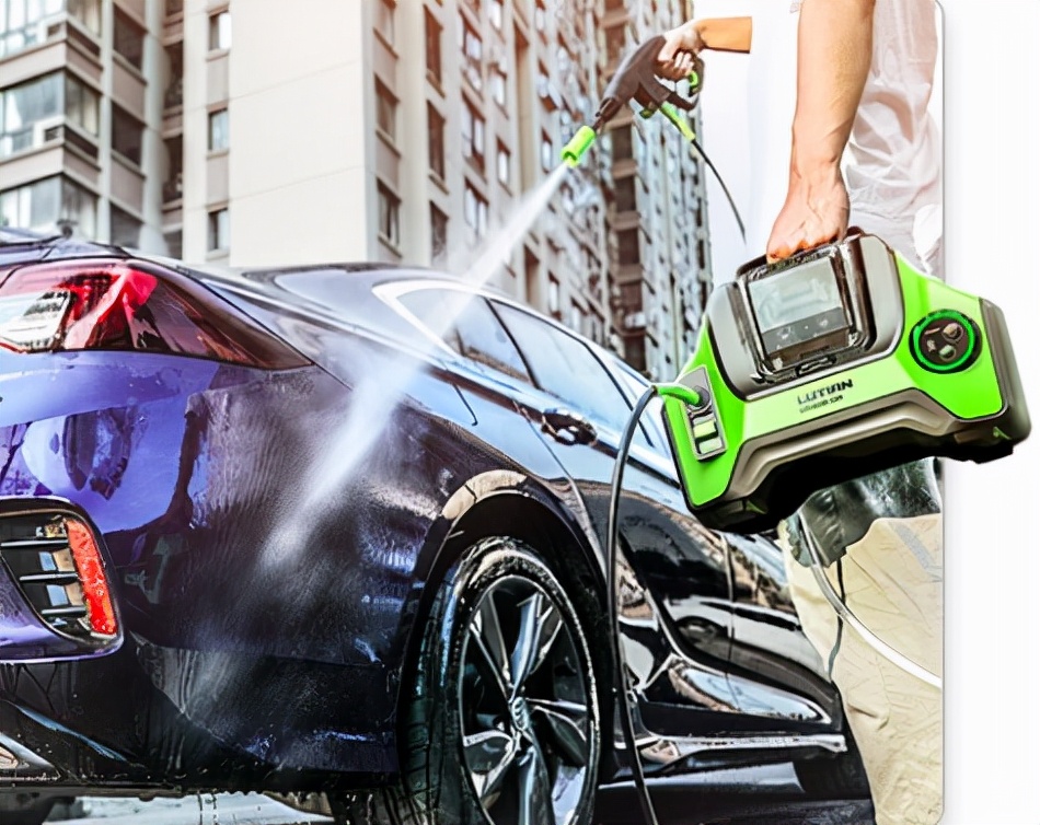 绿田洗车机自己洗车视频,绿田洗车机洗车流程