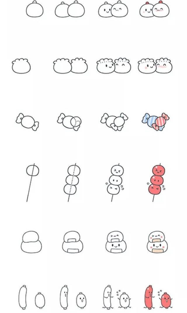 最好看的元旦节简笔画,元旦节怎么画简笔画