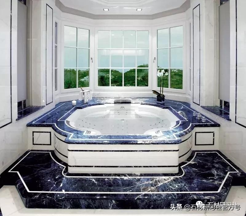 石材蓝色经典,经典蓝石材