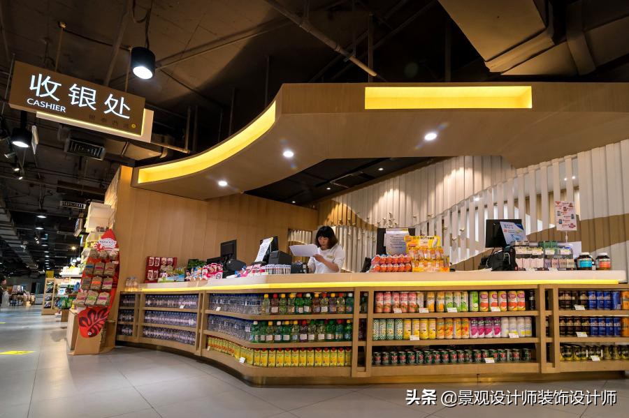 商场店铺设计案例图纸,超市设计图解大全