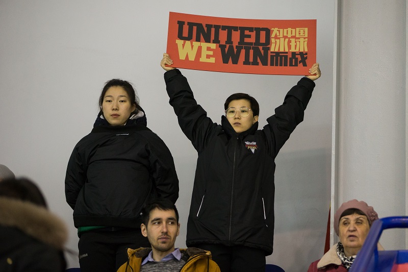 中国女子冰球队深圳队,中国女子冰球队获得首胜
