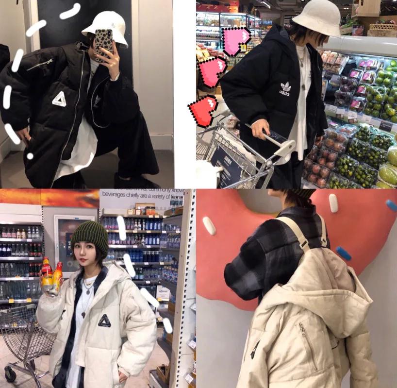 工装超酷外套,秋冬新款工装棉服怎么搭配