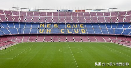 诺坎普球场的较量,坎普诺球场门前