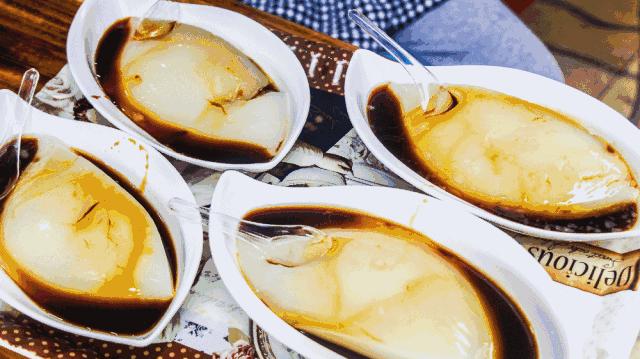 蜀中桃子姐红糖凉糕,四川解暑凉品