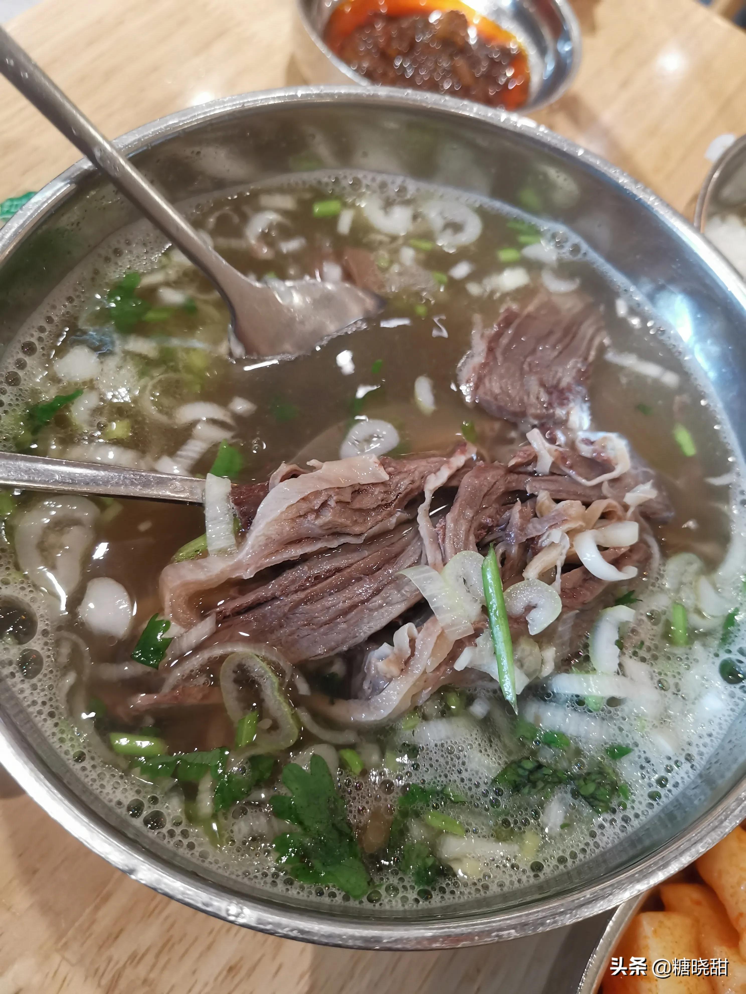 朝鲜牛肉汤饭哪家最好,延吉最好吃的牛肉汤饭