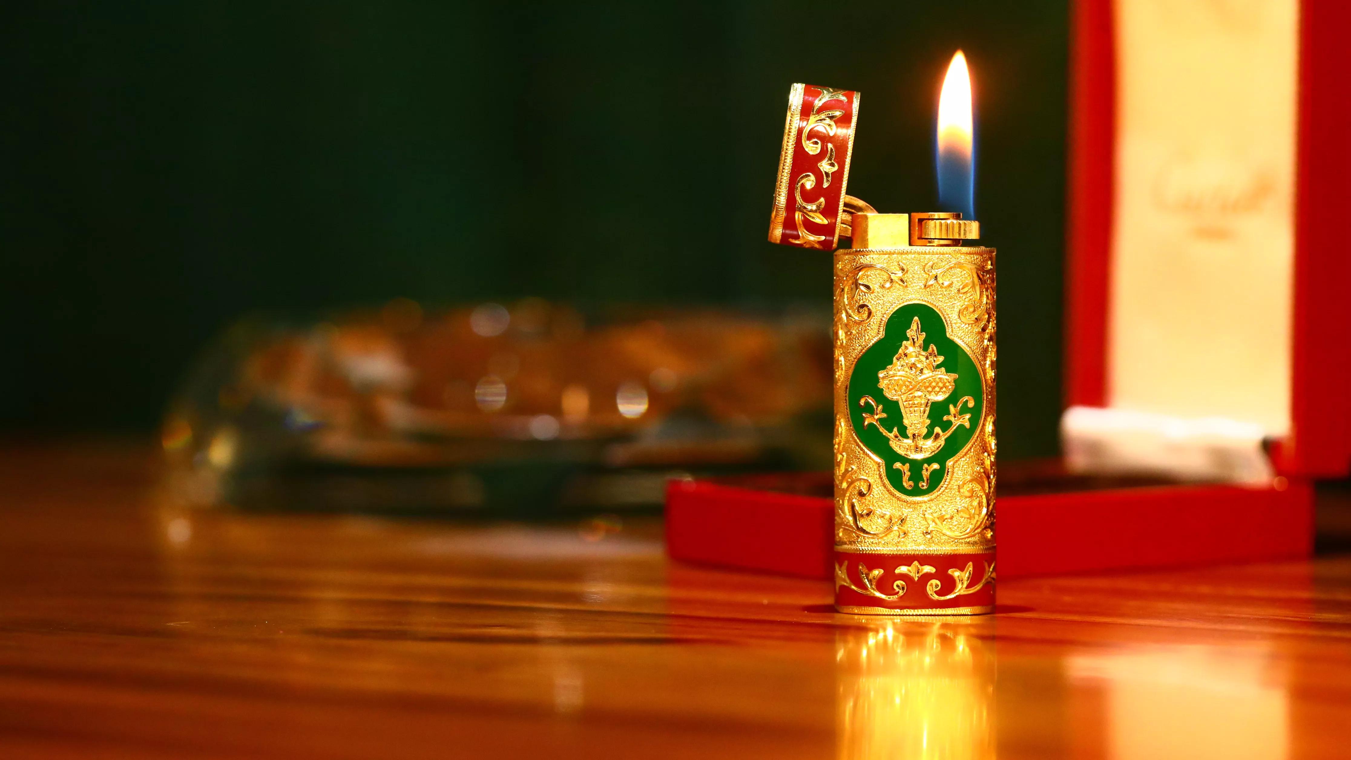 卡地亚打火机怎样换打火石,卡地亚打火机调节火焰教程