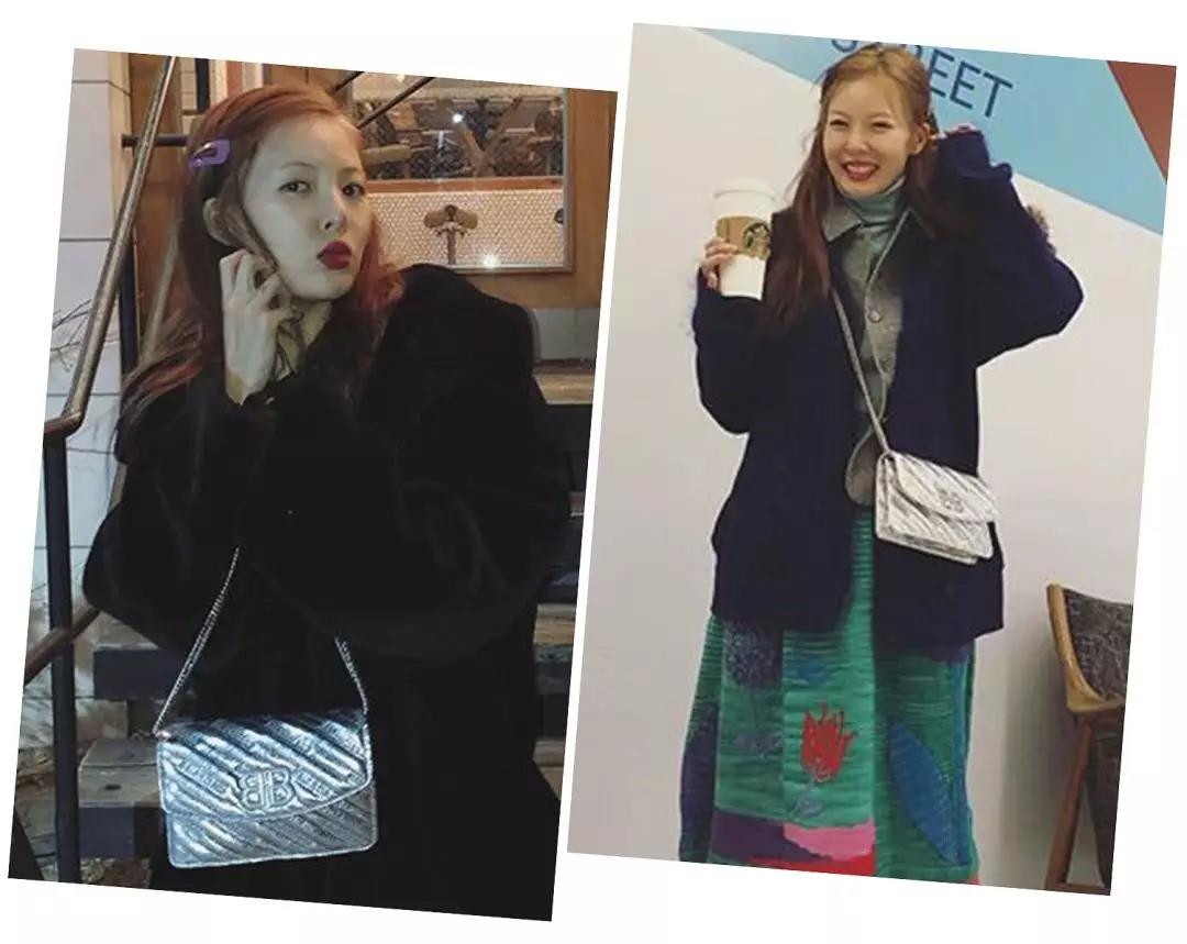 金泫雅同款粉色包,南韩小野马金泫雅troublemaker