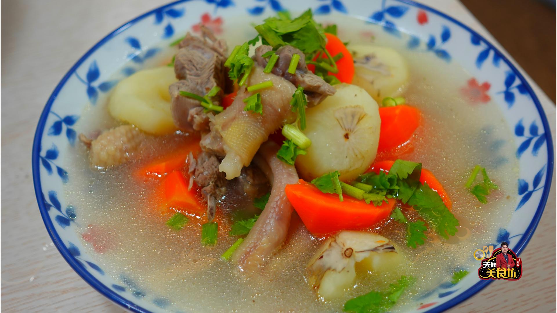 广式清炖老鸭汤的家常做法大全,马蹄老鸭汤的做法大全