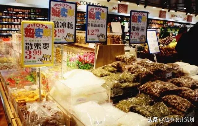 超市食品陈列摆放效果图,超市休闲食品创意陈列图片