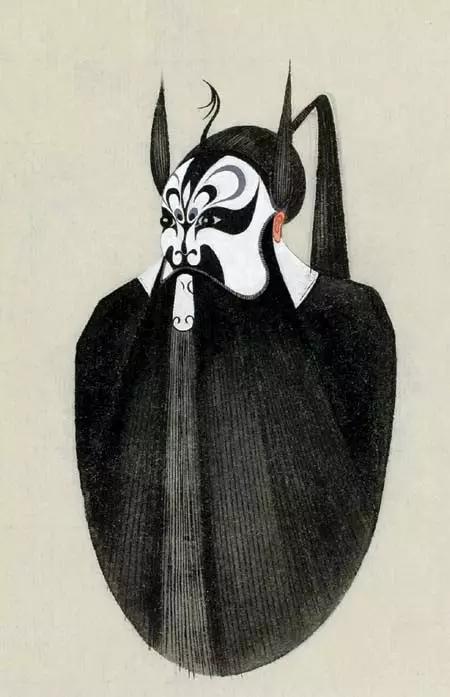 张飞京剧脸谱图片,卡通京剧脸谱图片