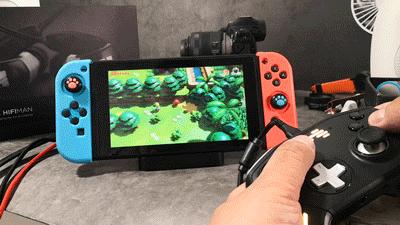 北通宙斯游戏手柄连switch,switch手柄北通飞智