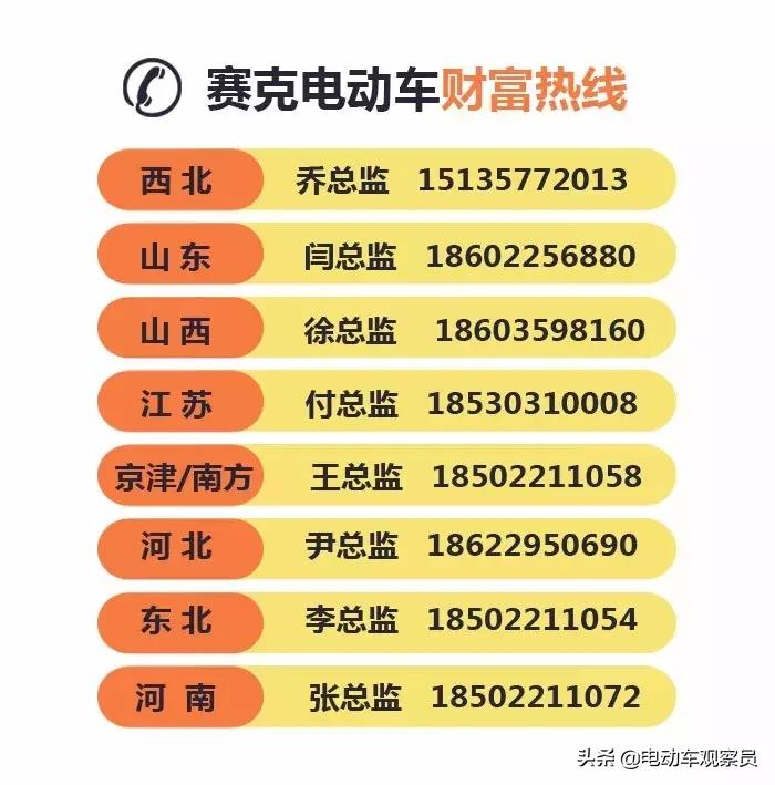 新乡赛克电动车价格一览表,赛克电动车出厂价格