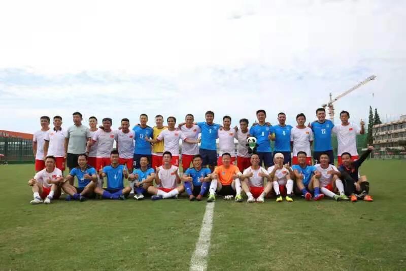 弘扬世警会竞技精神成都温江球队在行动