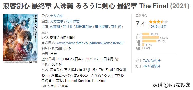 一个刽子手的救赎之旅：日系漫改之巅《浪客剑心》